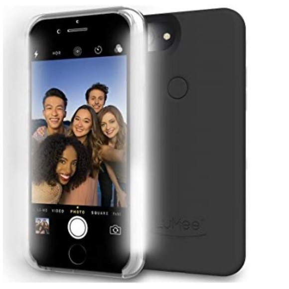 LuMee Selfie Phone Case Blk LED Lighting iPhone 6